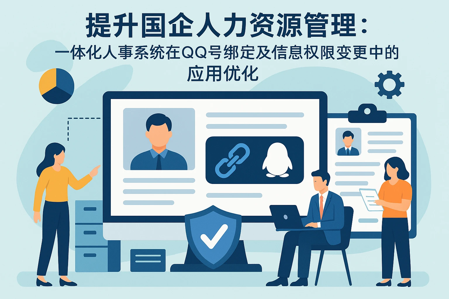提升国企人力资源管理：一体化人事系统在QQ号绑定及信息权限变更中的应用优化