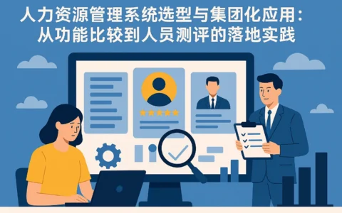 人力资源管理系统选型与集团化应用：从功能比较到人员测评的落地实践
