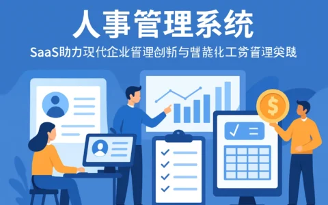 人事管理系统、SaaS助力现代企业管理创新与智能化工资管理系统实践