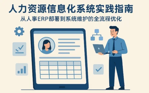 人力资源信息化系统实践指南：从人事ERP部署到系统维护的全流程优化