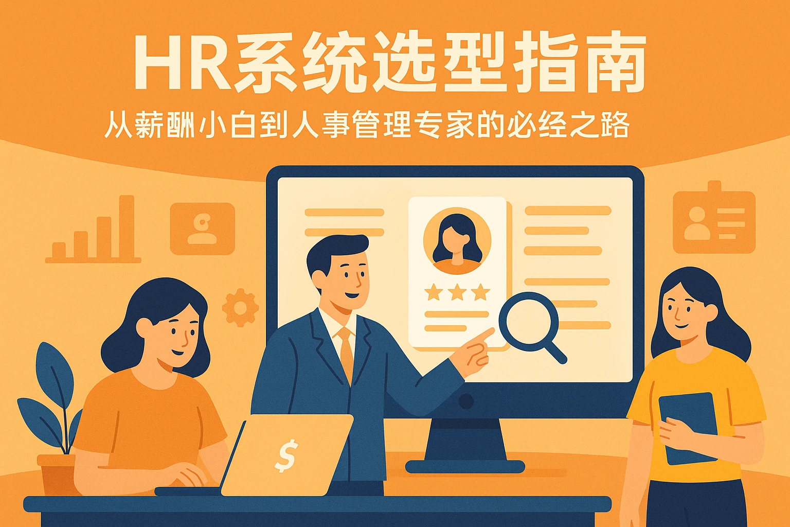 HR系统选型指南：从薪酬小白到人事管理专家的必经之路