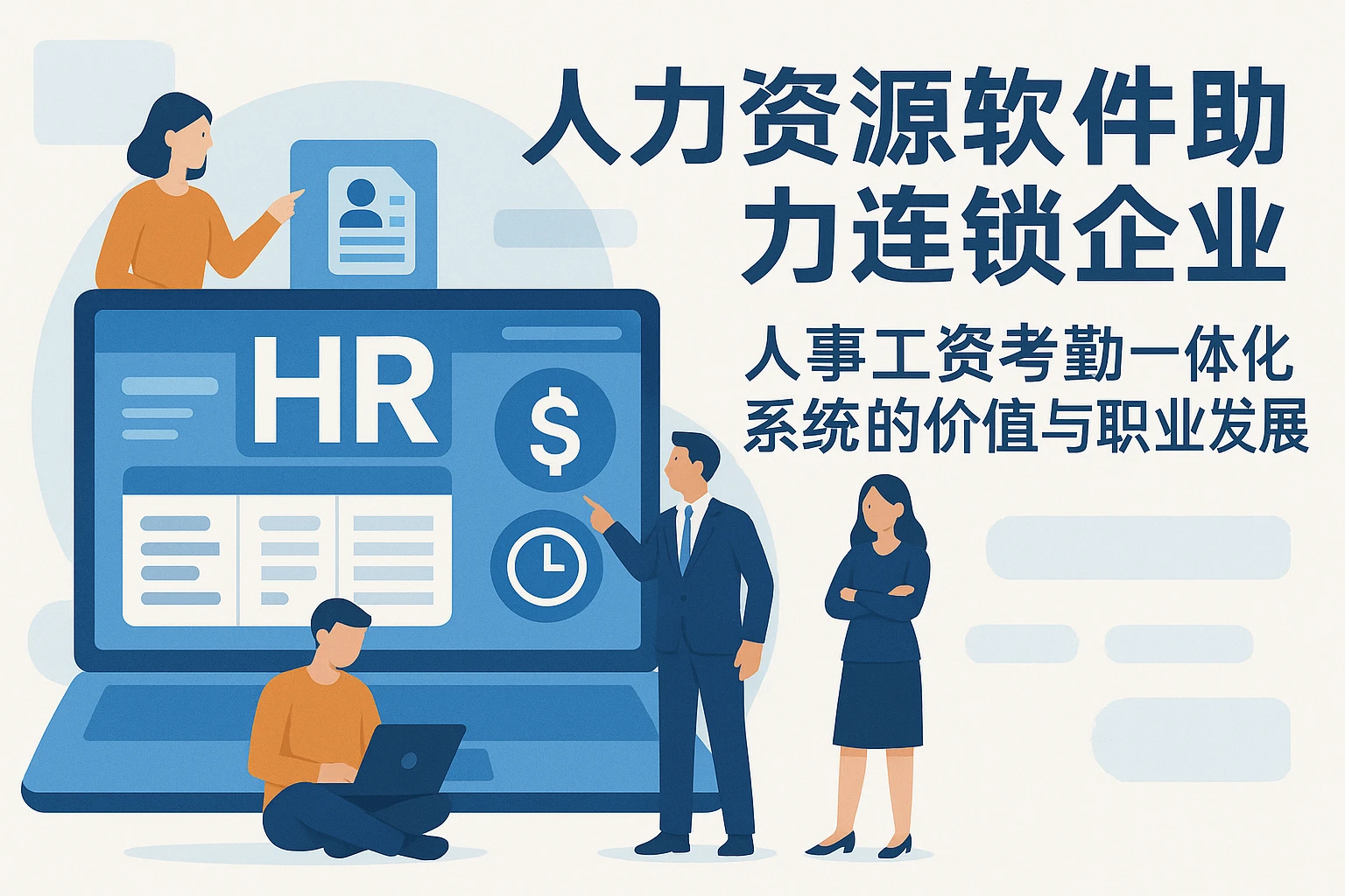 人力资源软件助力连锁企业：人事工资考勤一体化系统的价值与职业发展的思考
