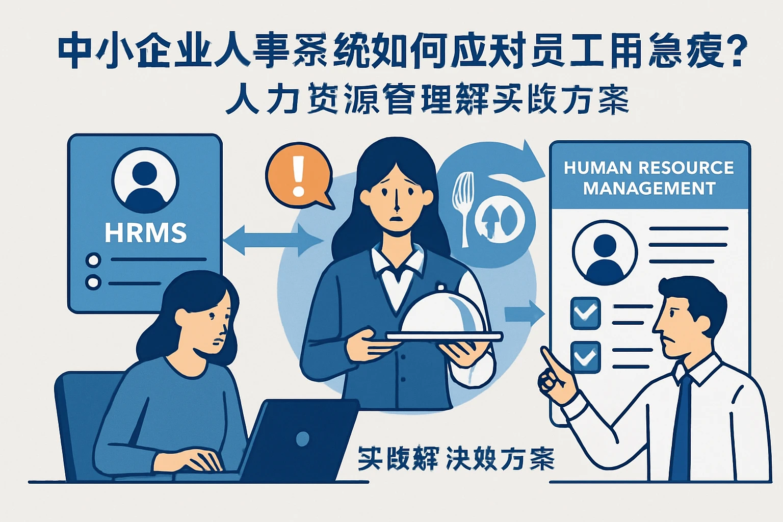 中小企业人事系统如何应对员工用餐应急场景？人力资源管理系统的实战解决方案