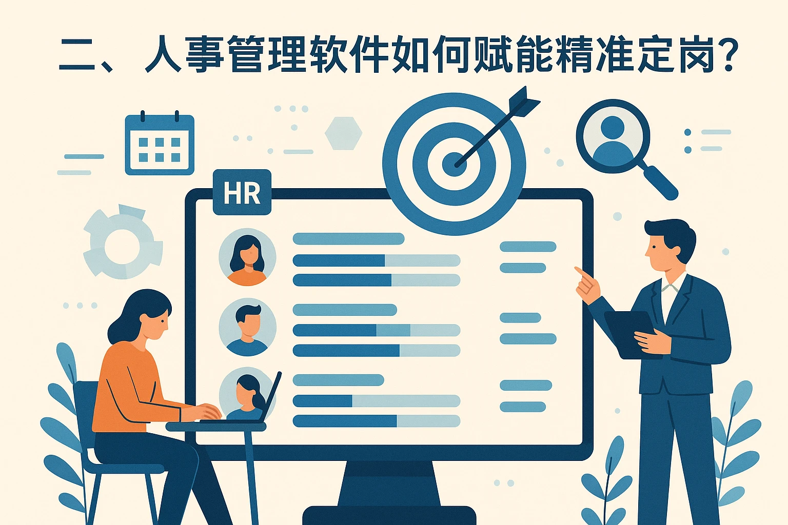 二、人事管理软件如何赋能精准定岗？