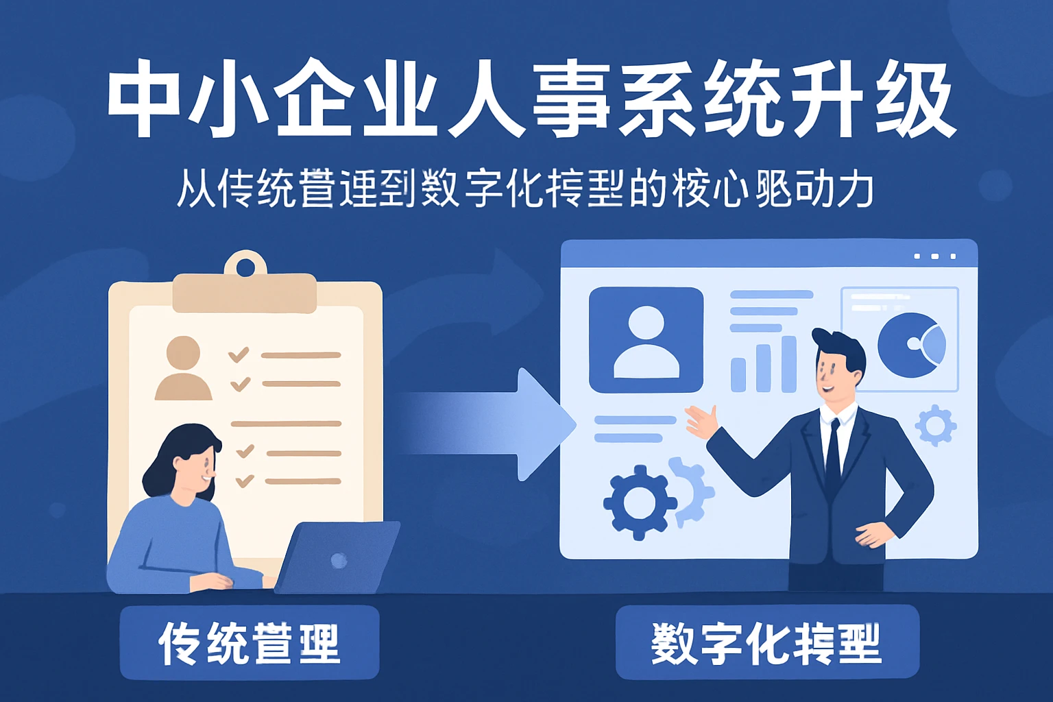 中小企业人事系统升级：从传统管理到数字化转型的核心驱动力