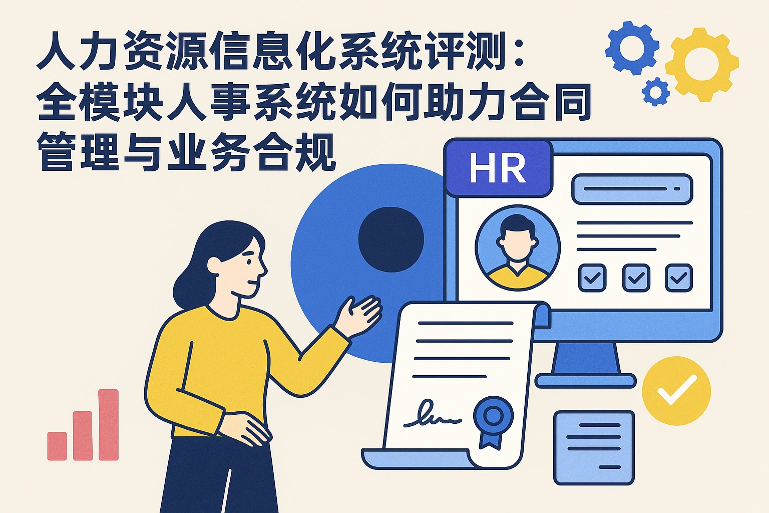 人力资源信息化系统评测：全模块人事系统如何助力合同管理与业务合规