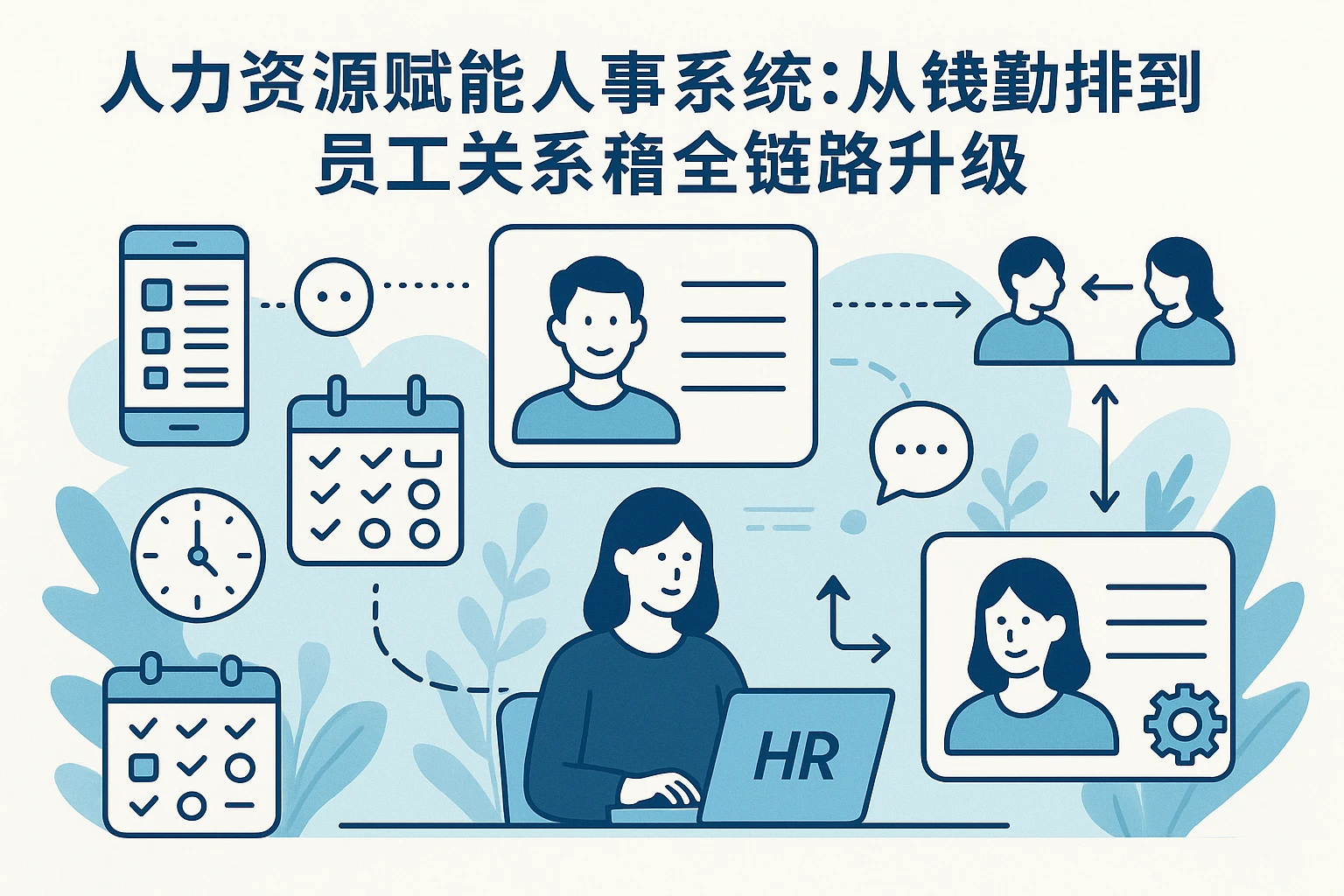 人力资源软件赋能人事系统：从考勤排班到员工关系的全链路升级