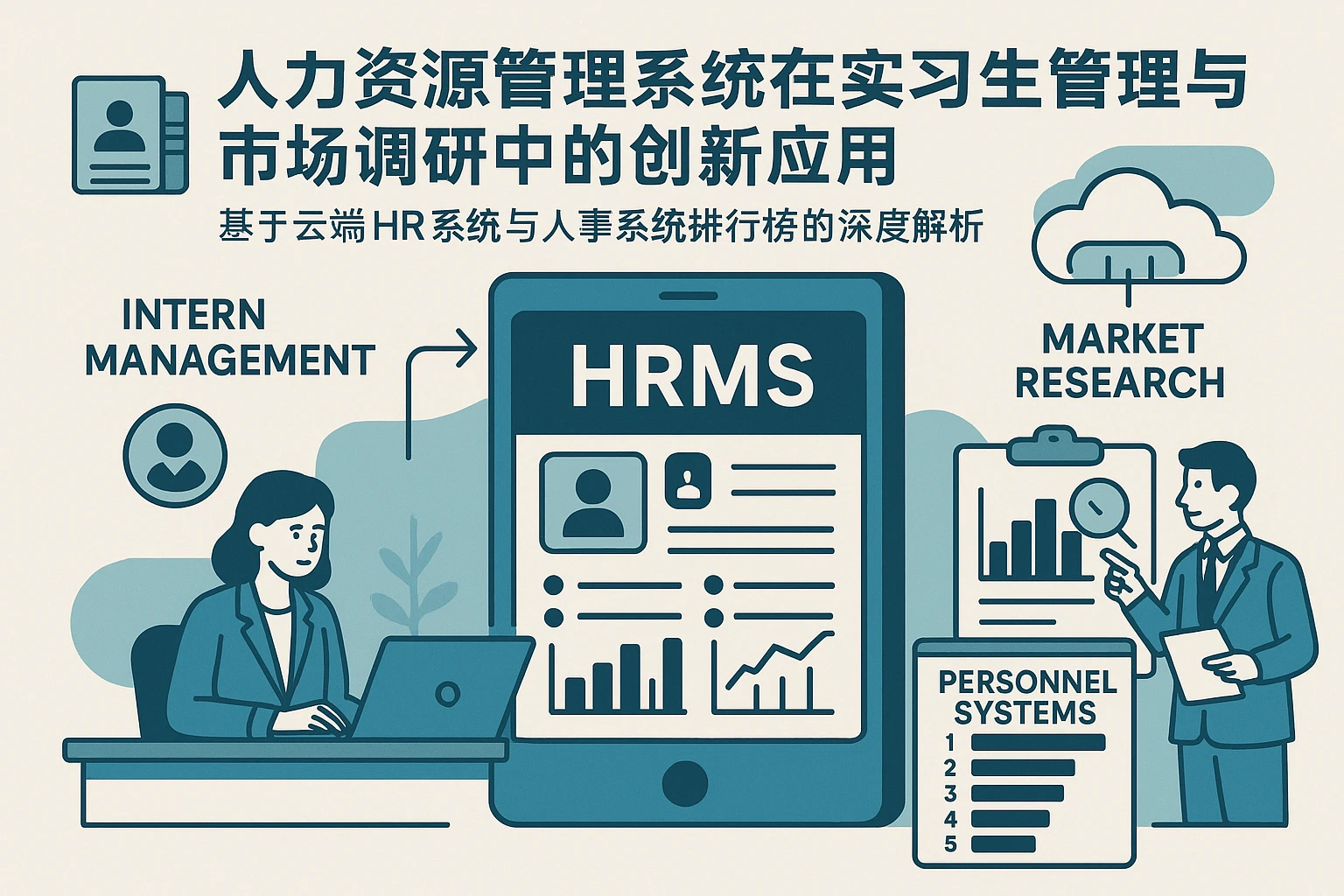 人力资源管理系统在实习生管理与市场调研中的创新应用——基于云端HR系统与人事系统排行榜的深度解析