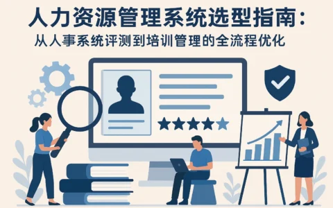 人力资源管理系统选型指南：从人事系统评测到培训管理的全流程优化
