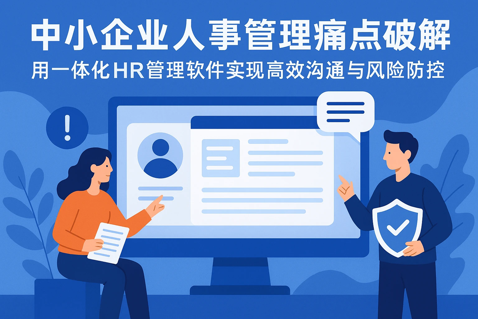 中小企业人事管理痛点破解：用一体化HR管理软件实现高效沟通与风险防控