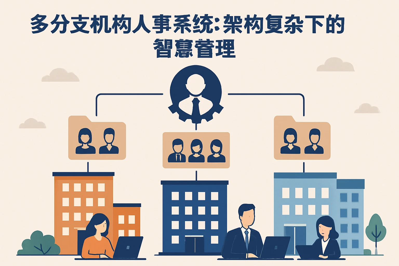 多分支机构人事系统：架构复杂下的智慧管理