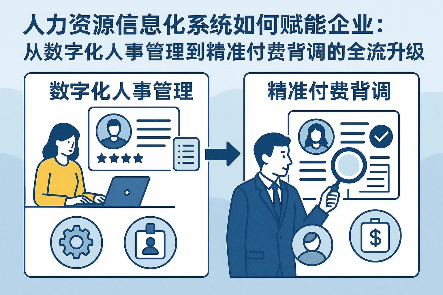 人力资源信息化系统如何赋能企业：从数字化人事管理到精准付费背调的全流程升级