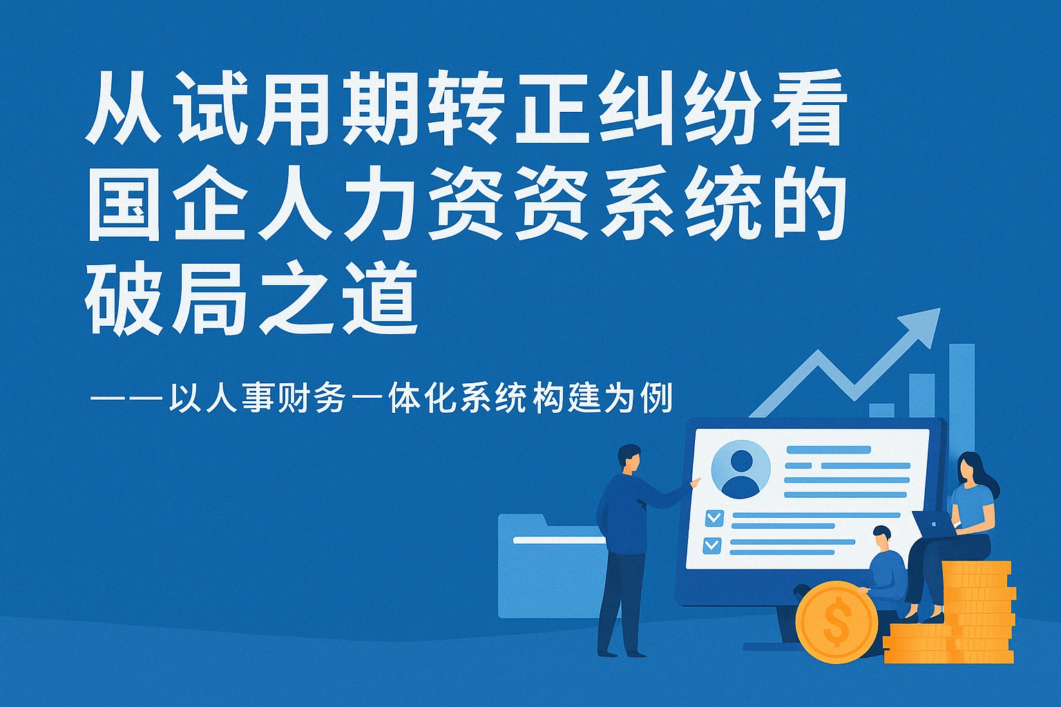 从试用期转正纠纷看国企人力资源系统的破局之道——以人事财务一体化系统构建为例