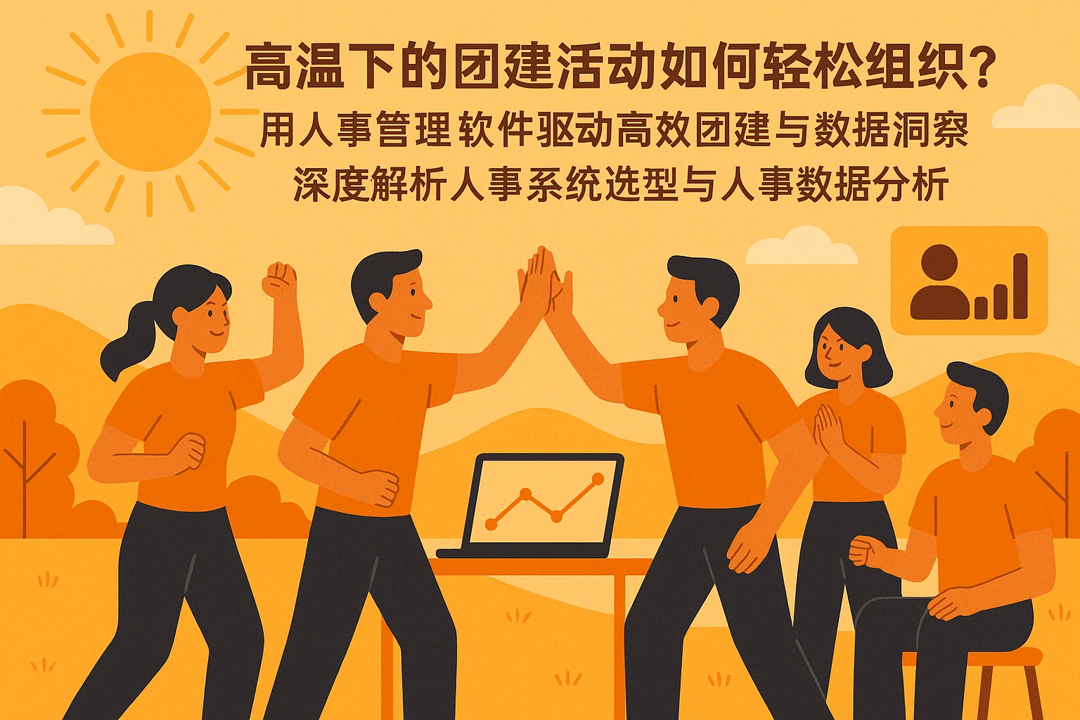高温下的团建活动如何轻松组织？用人事管理软件驱动高效团建与数据洞察——深度解析人事系统选型与人事数据分析系统