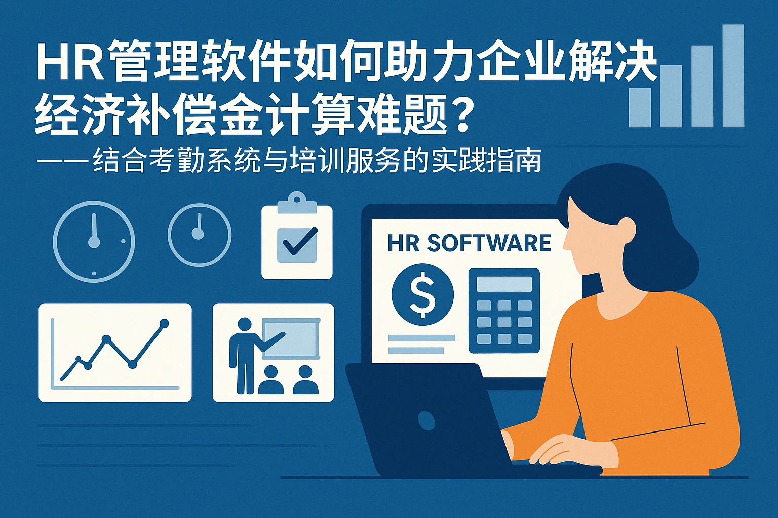HR管理软件如何助力企业解决经济补偿金计算难题？——结合考勤系统与培训服务的实践指南