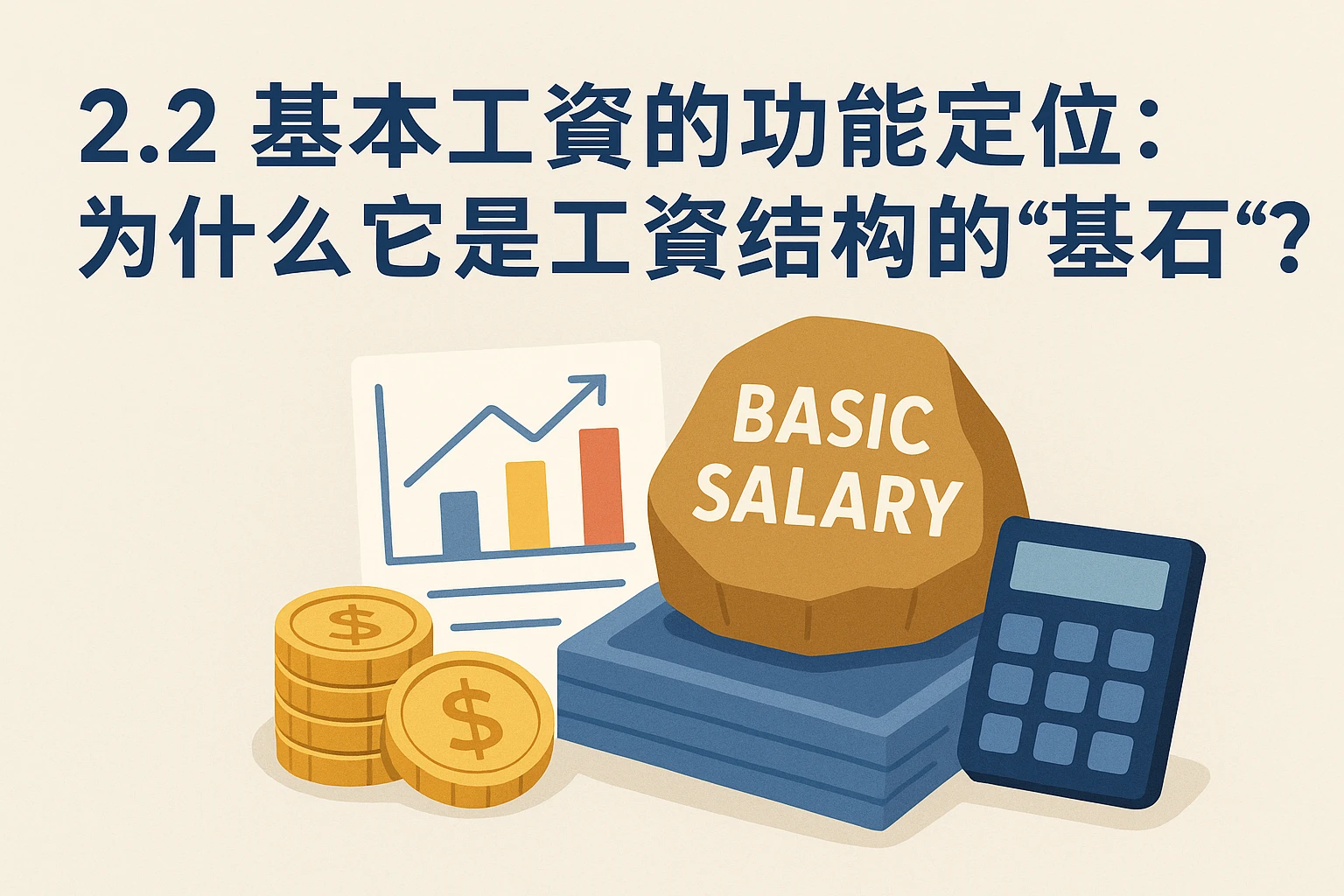 2.2 基本工资的功能定位:为什么它是工资结构的“基石”?