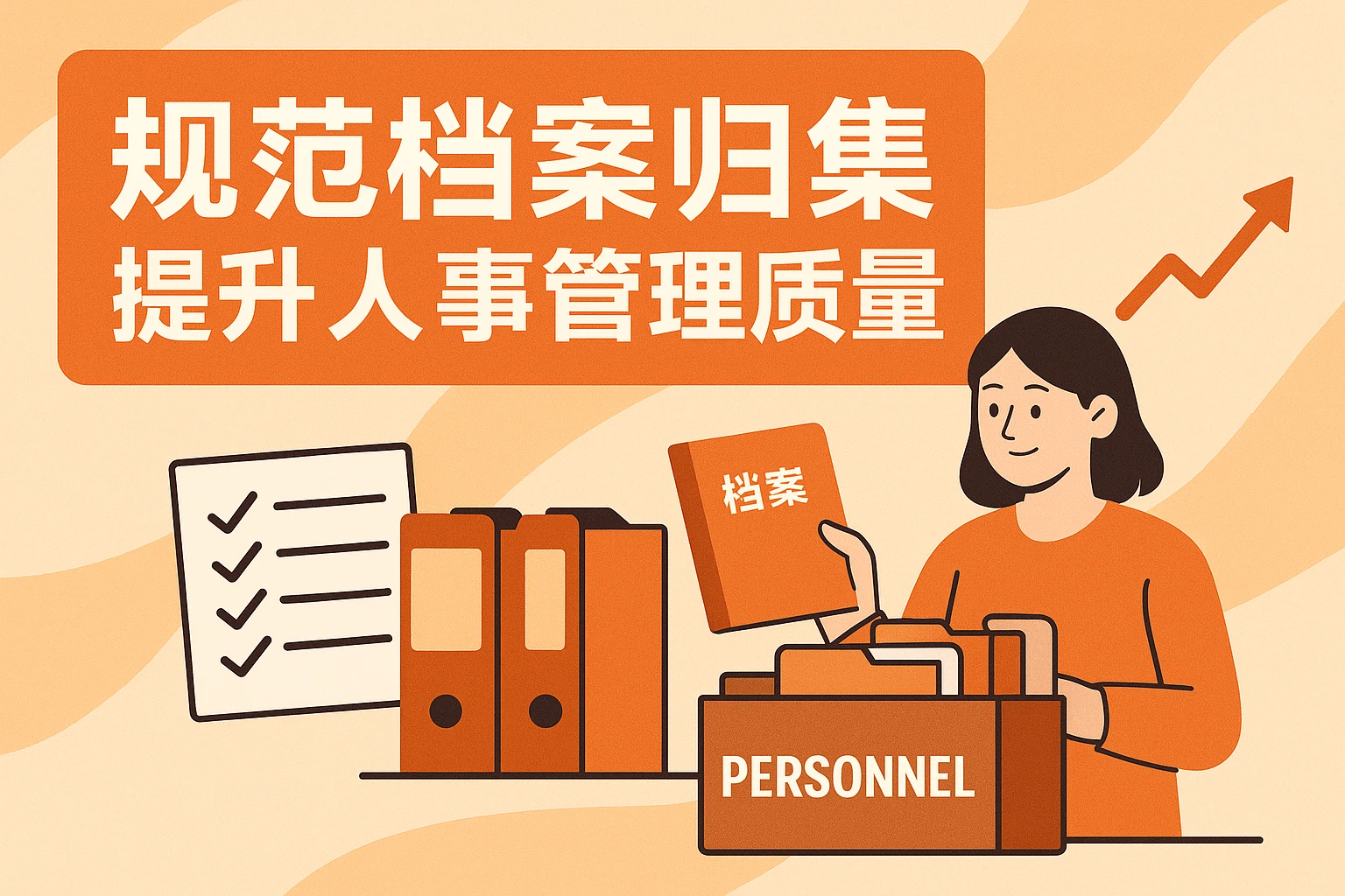 规范档案归集，提升人事管理质量