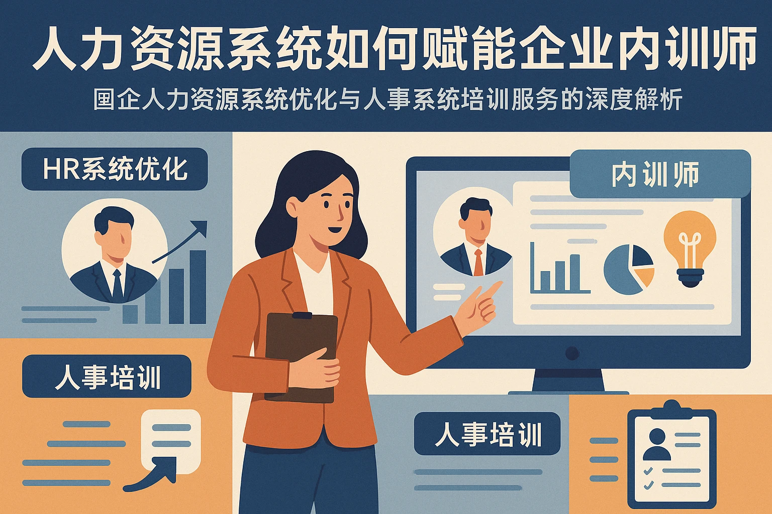 人力资源系统如何赋能企业内训师：国企人力资源系统优化与人事系统培训服务的深度解析