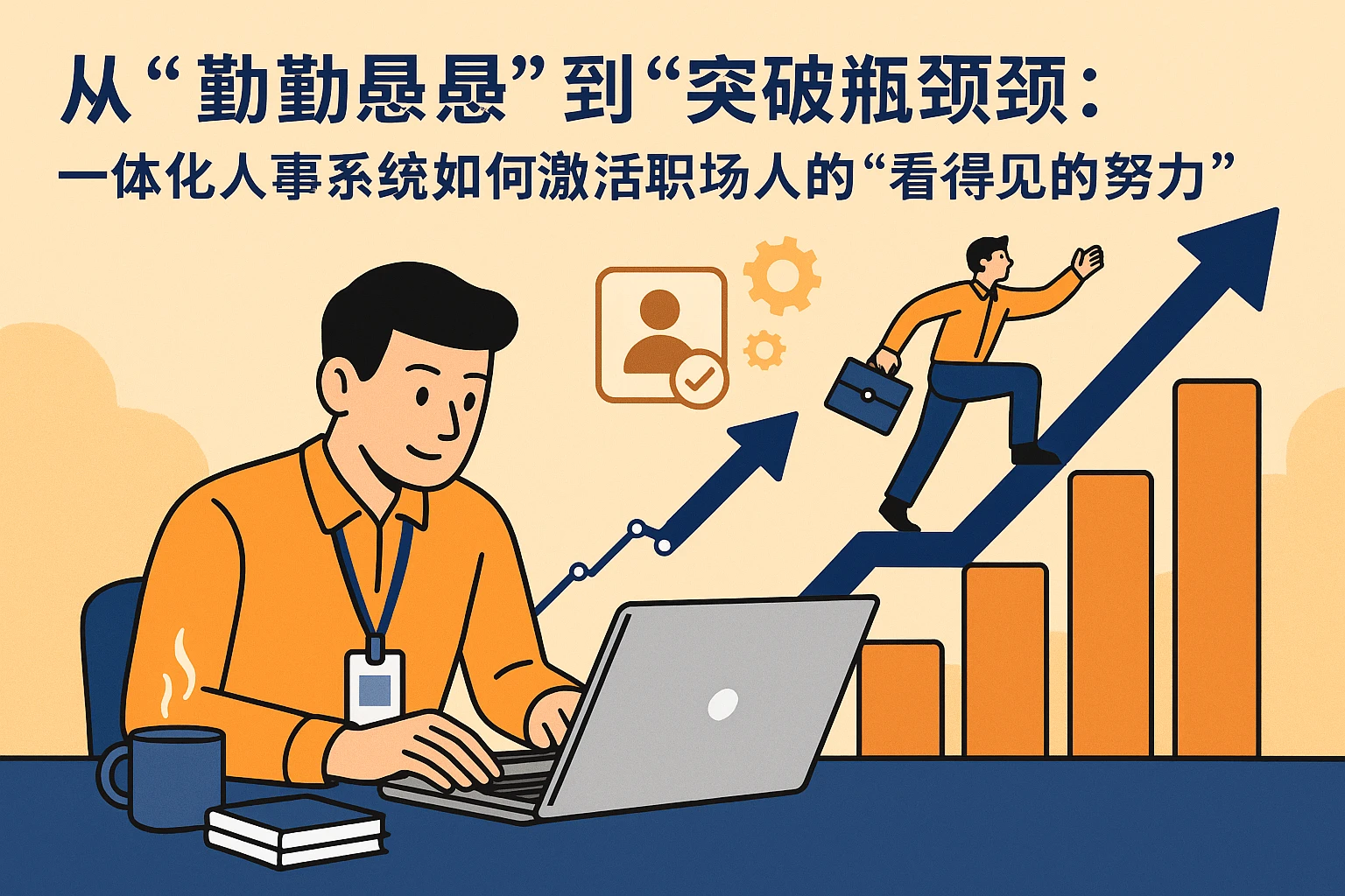 从“勤勤恳恳”到“突破瓶颈”：一体化人事系统如何激活职场人的“看得见的努力”