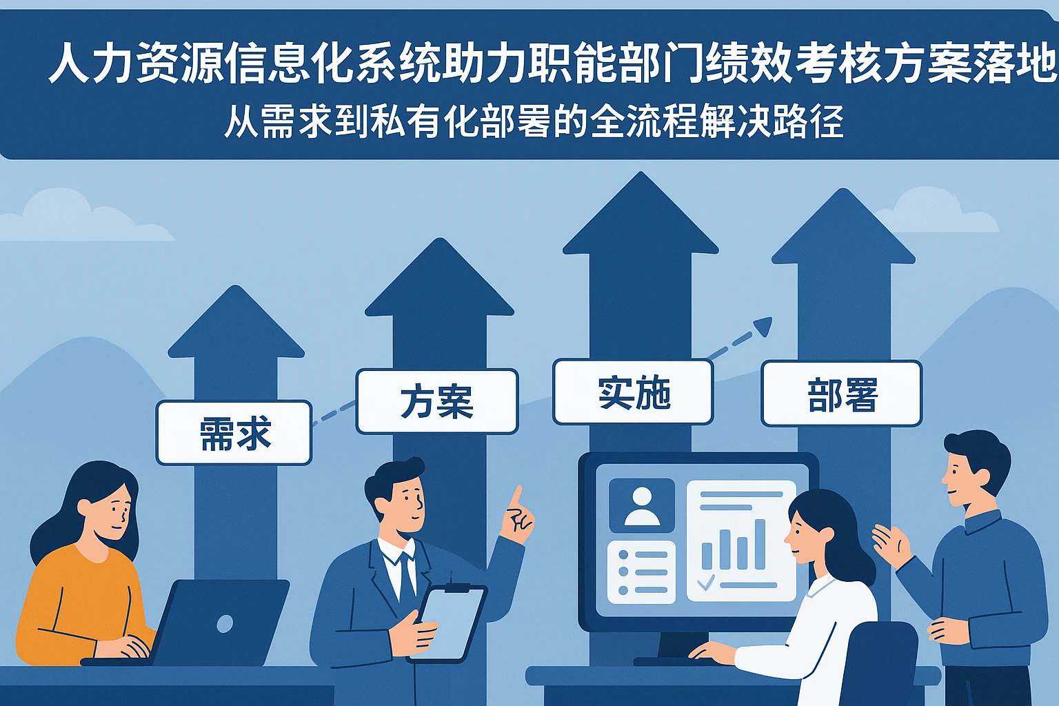 人力资源信息化系统助力职能部门绩效考核方案落地：从需求到私有化部署的全流程解决路径