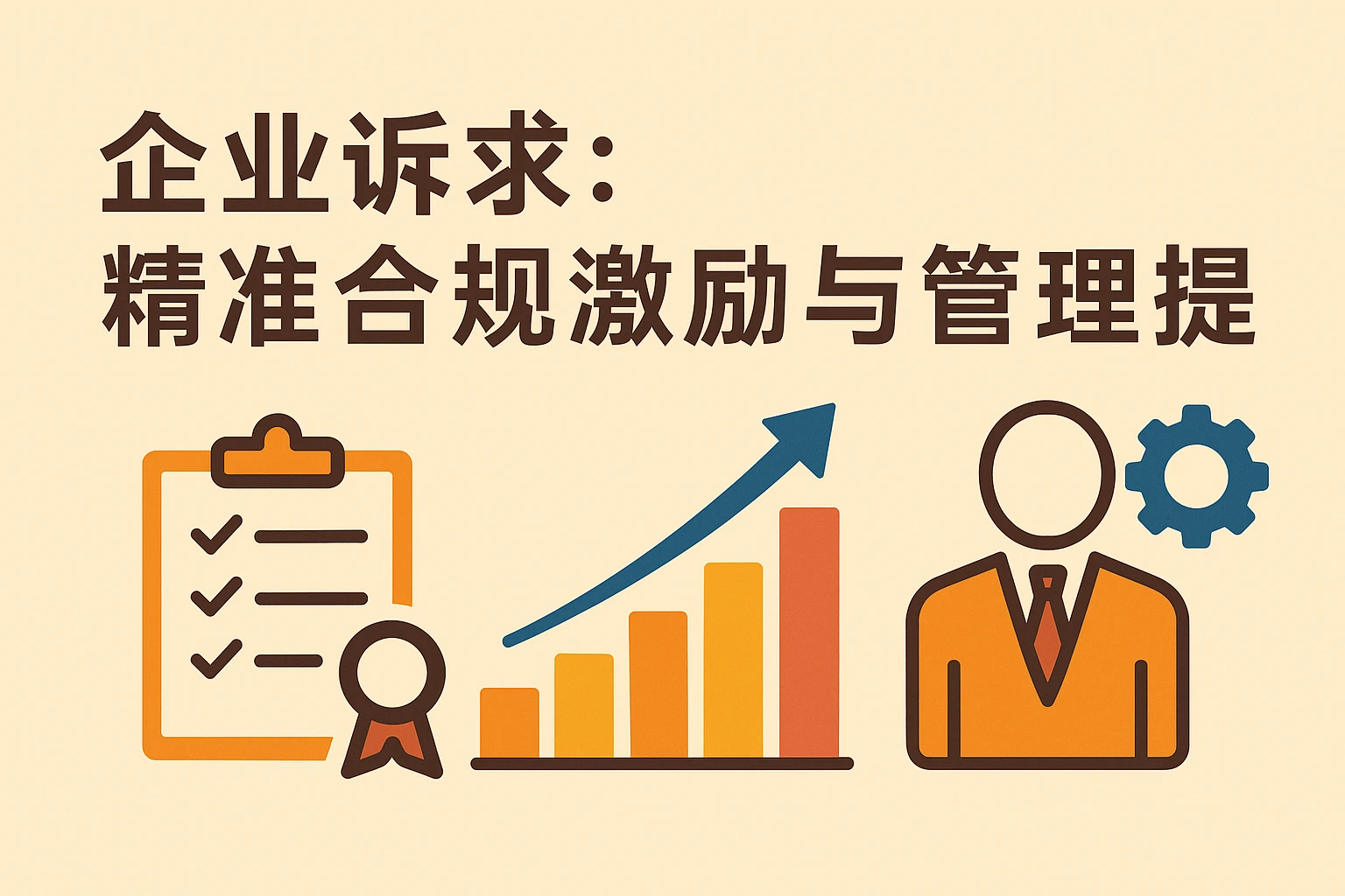 企业诉求：精准合规激励与管理提效