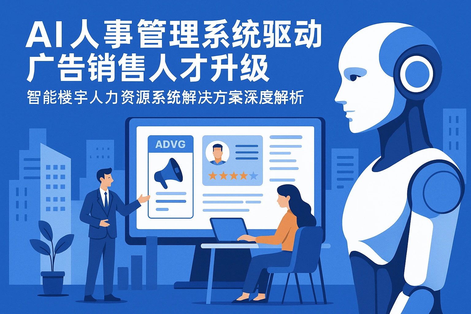 AI人事管理系统驱动广告销售人才升级 —— 智能楼宇人力资源系统解决方案深度解析
