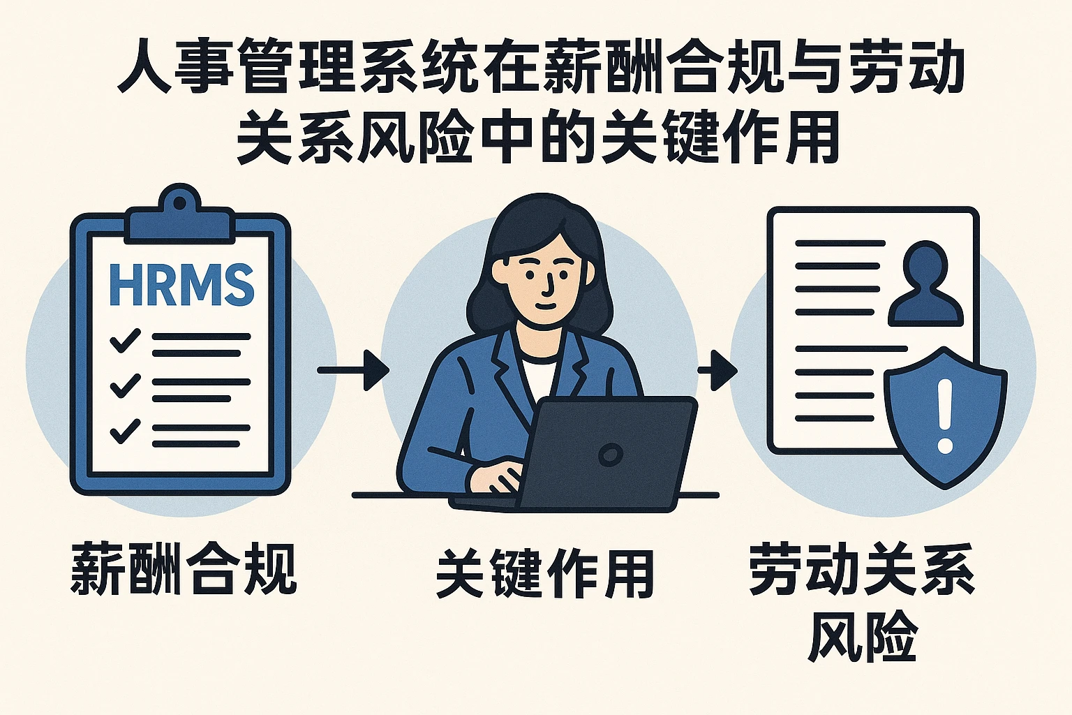 人事管理系统在薪酬合规与劳动关系风险中的关键作用