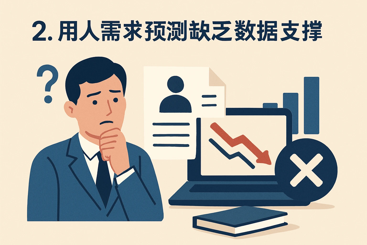 2. 用人需求预测缺乏数据支撑