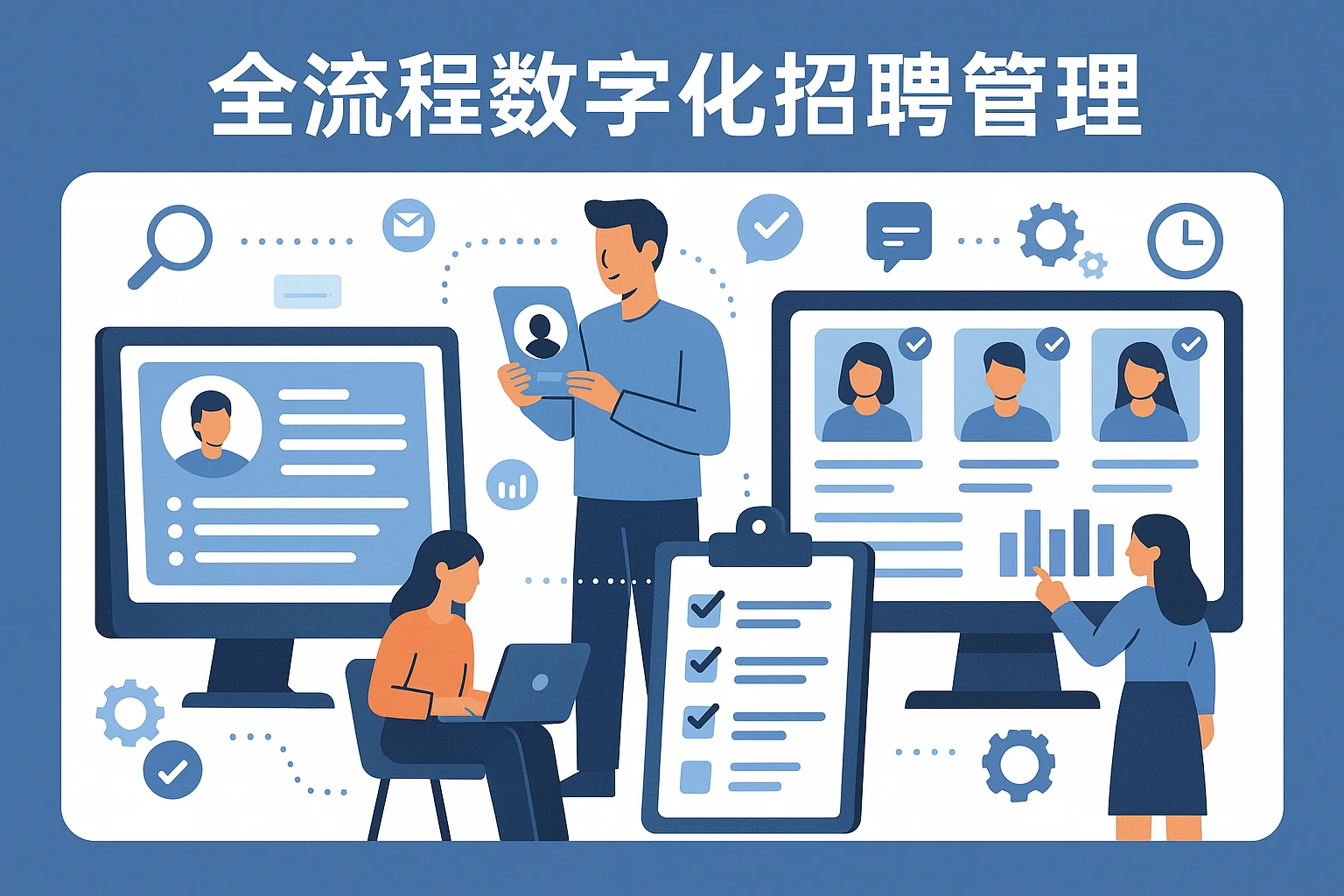 全流程数字化招聘管理