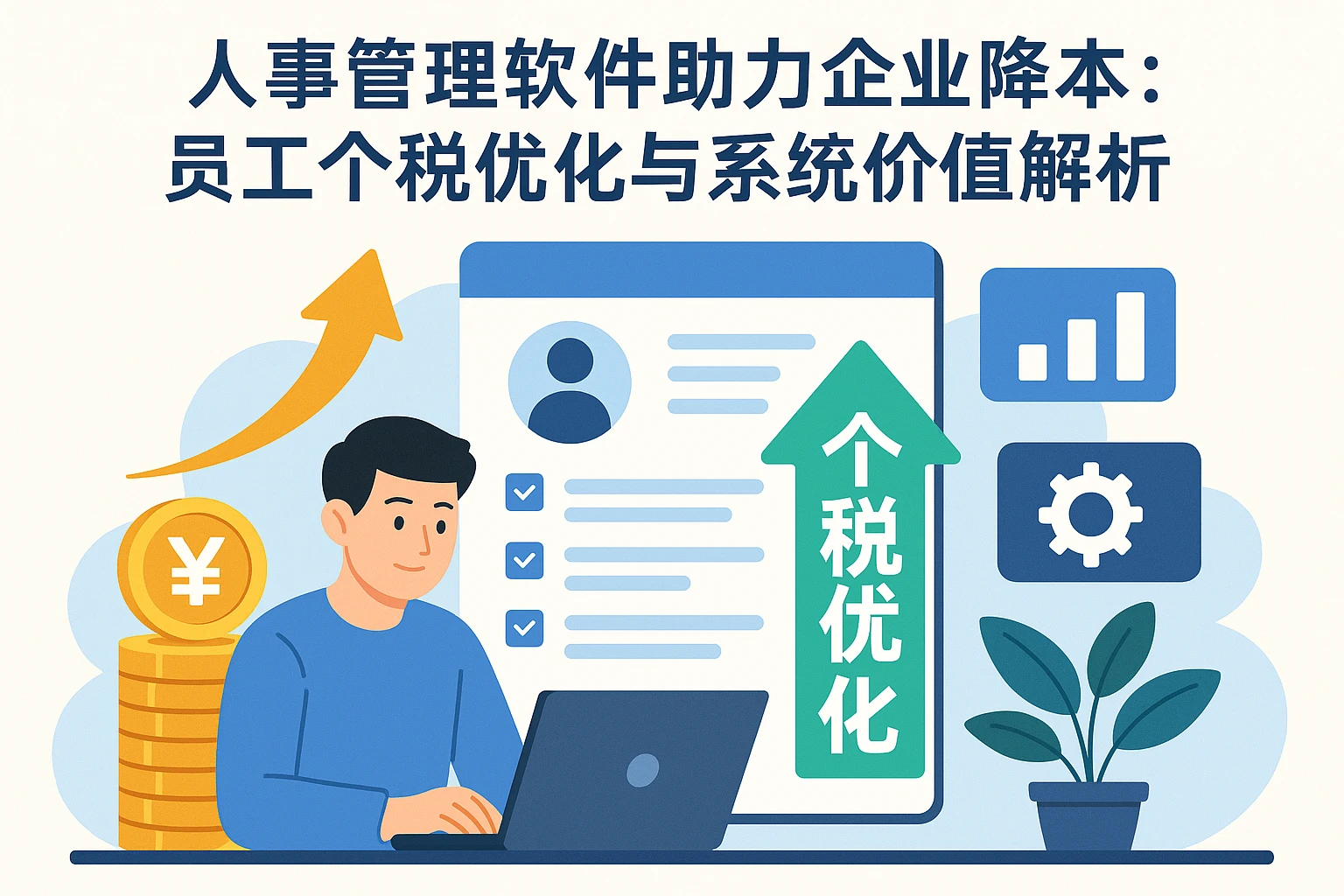 人事管理软件助力企业降本：员工个税优化与系统价值解析