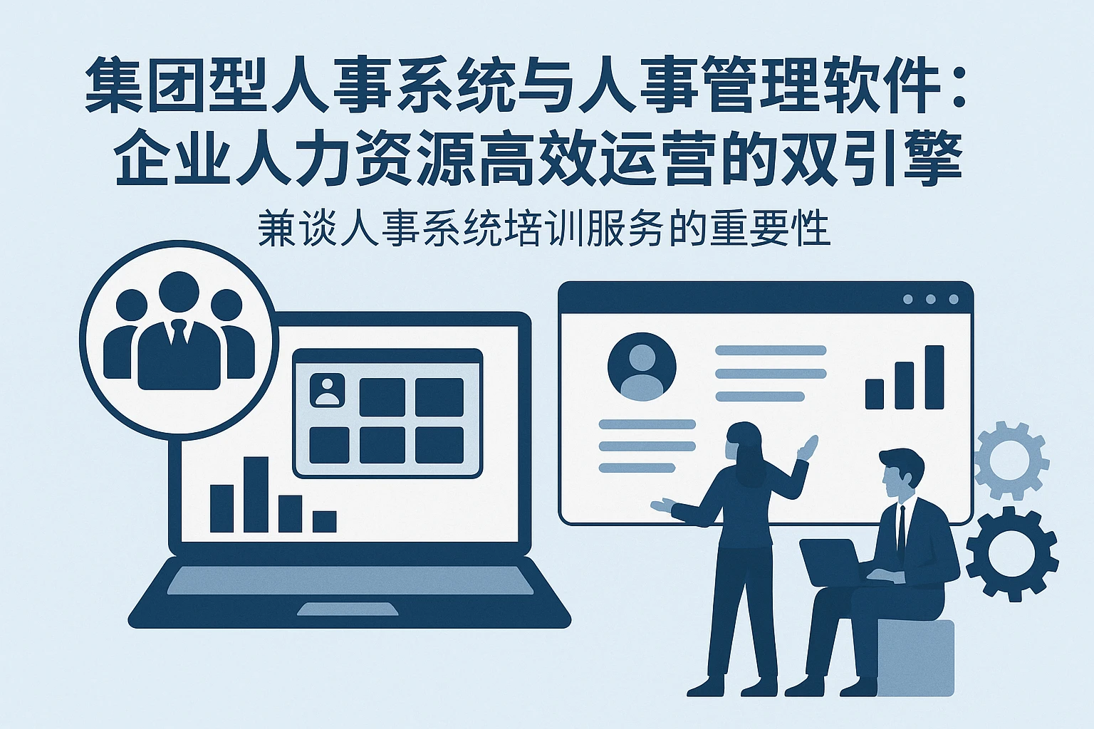 集团型人事系统与人事管理软件：企业人力资源高效运营的双引擎——兼谈人事系统培训服务的重要性