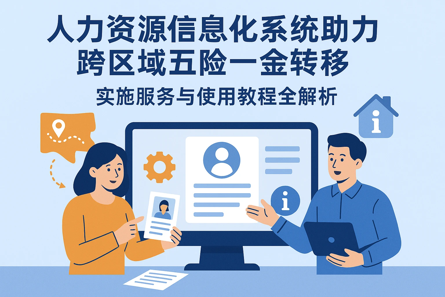 人力资源信息化系统助力跨区域五险一金转移：实施服务与使用教程全解析