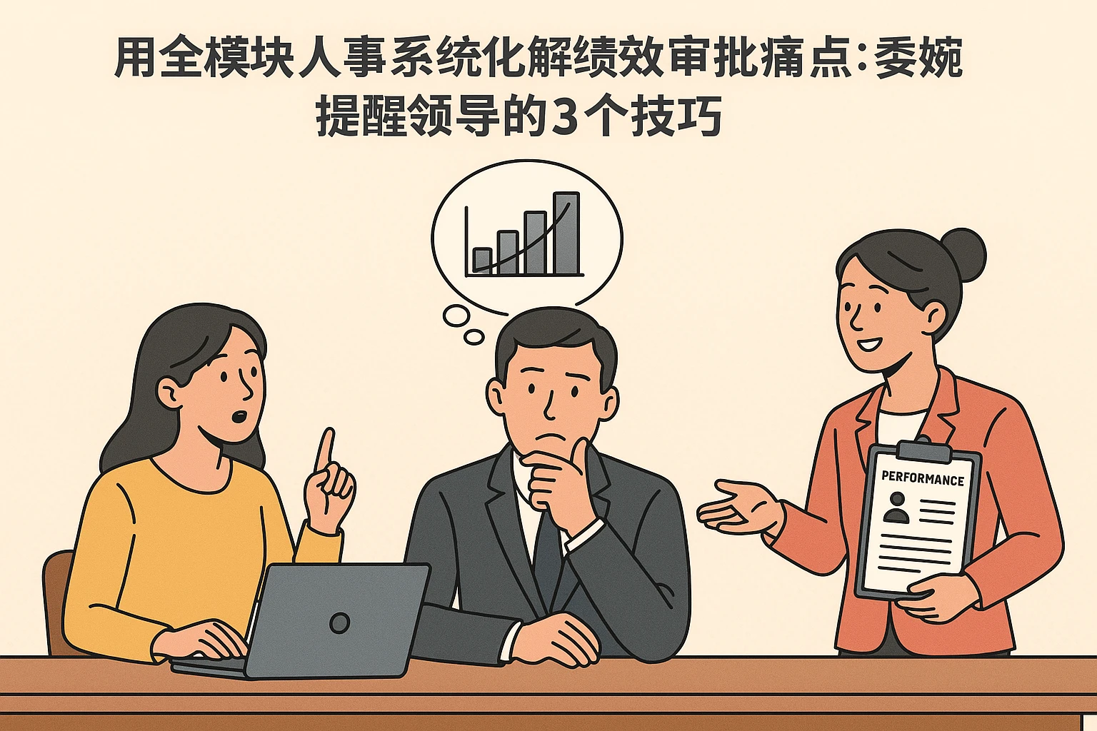 用全模块人事系统化解绩效审批痛点：委婉提醒领导的3个技巧