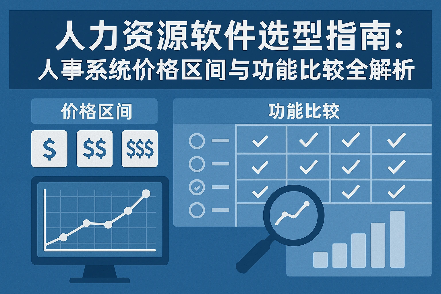 人力资源软件选型指南：人事系统价格区间与功能比较全解析