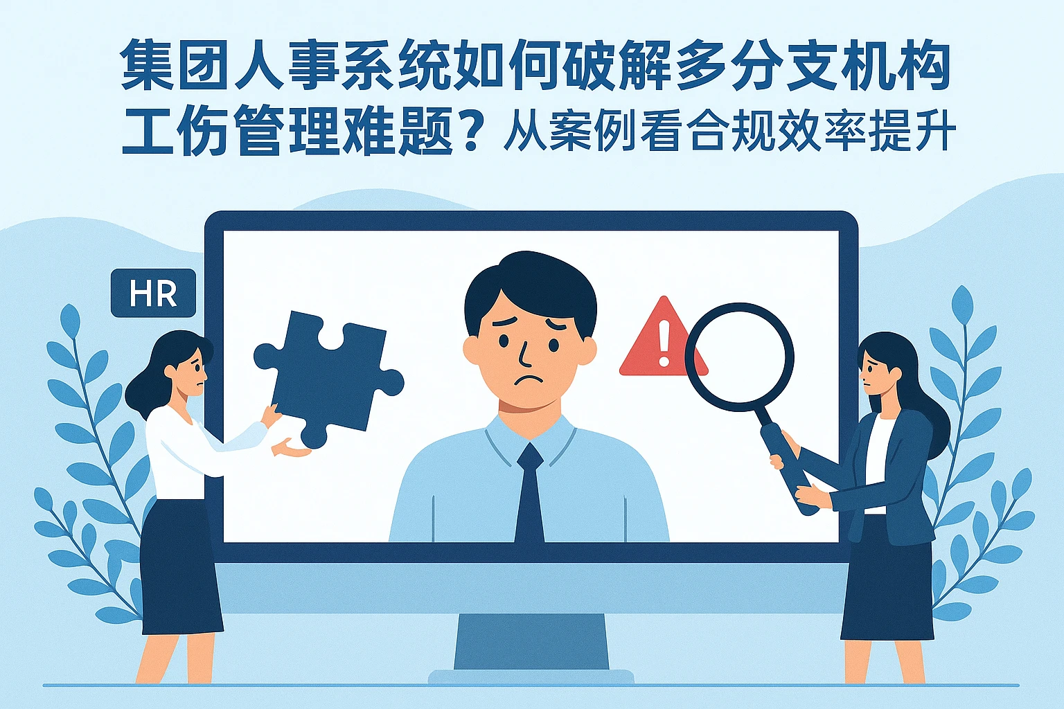 集团人事系统如何破解多分支机构工伤管理难题？从案例看合规与效率提升