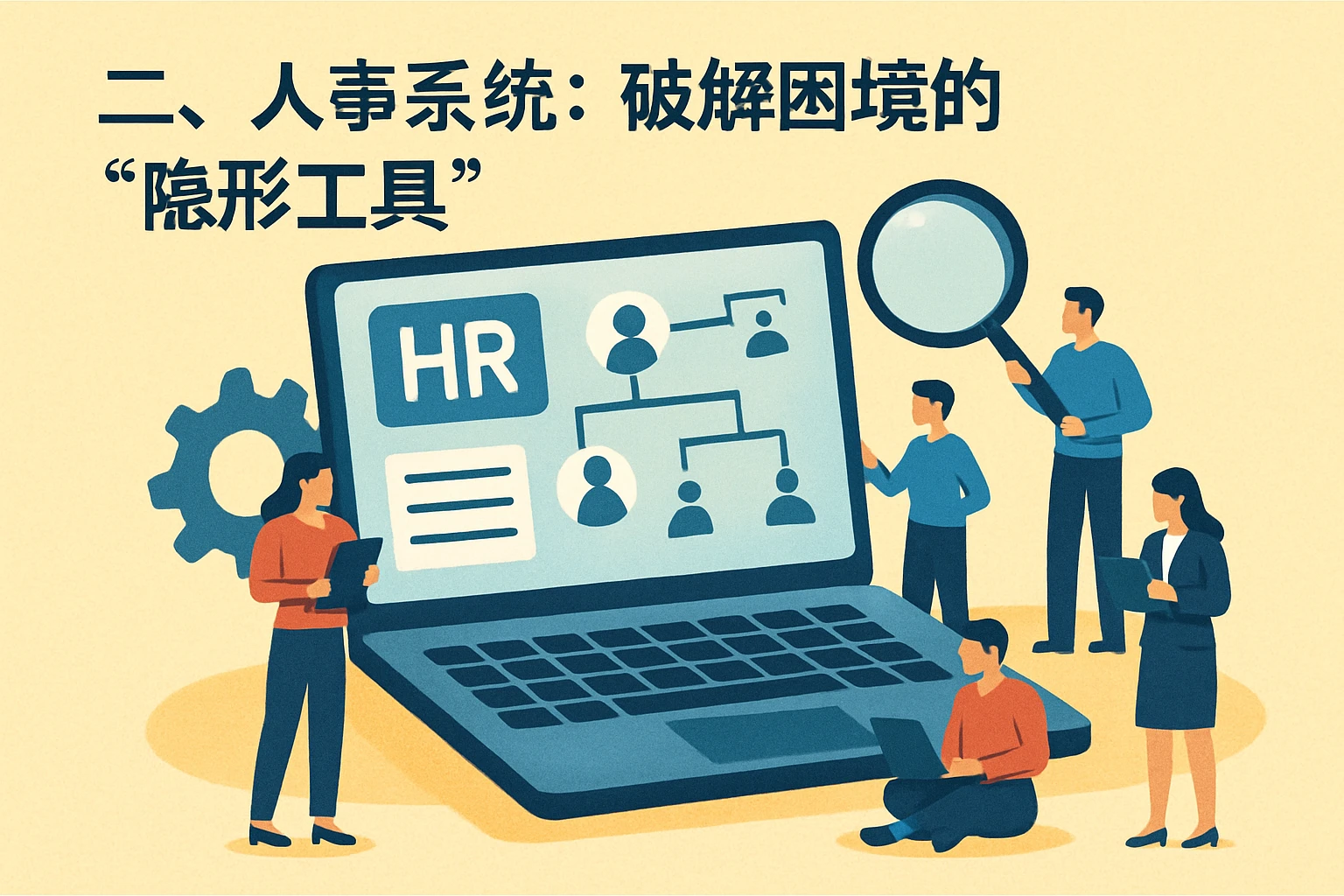 二、人事系统：破解困境的“隐形工具”