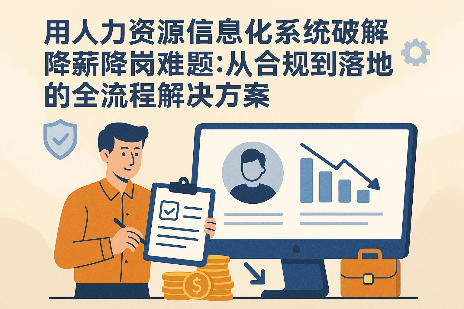 用人力资源信息化系统破解降薪降岗难题：从合规到落地的全流程解决方案