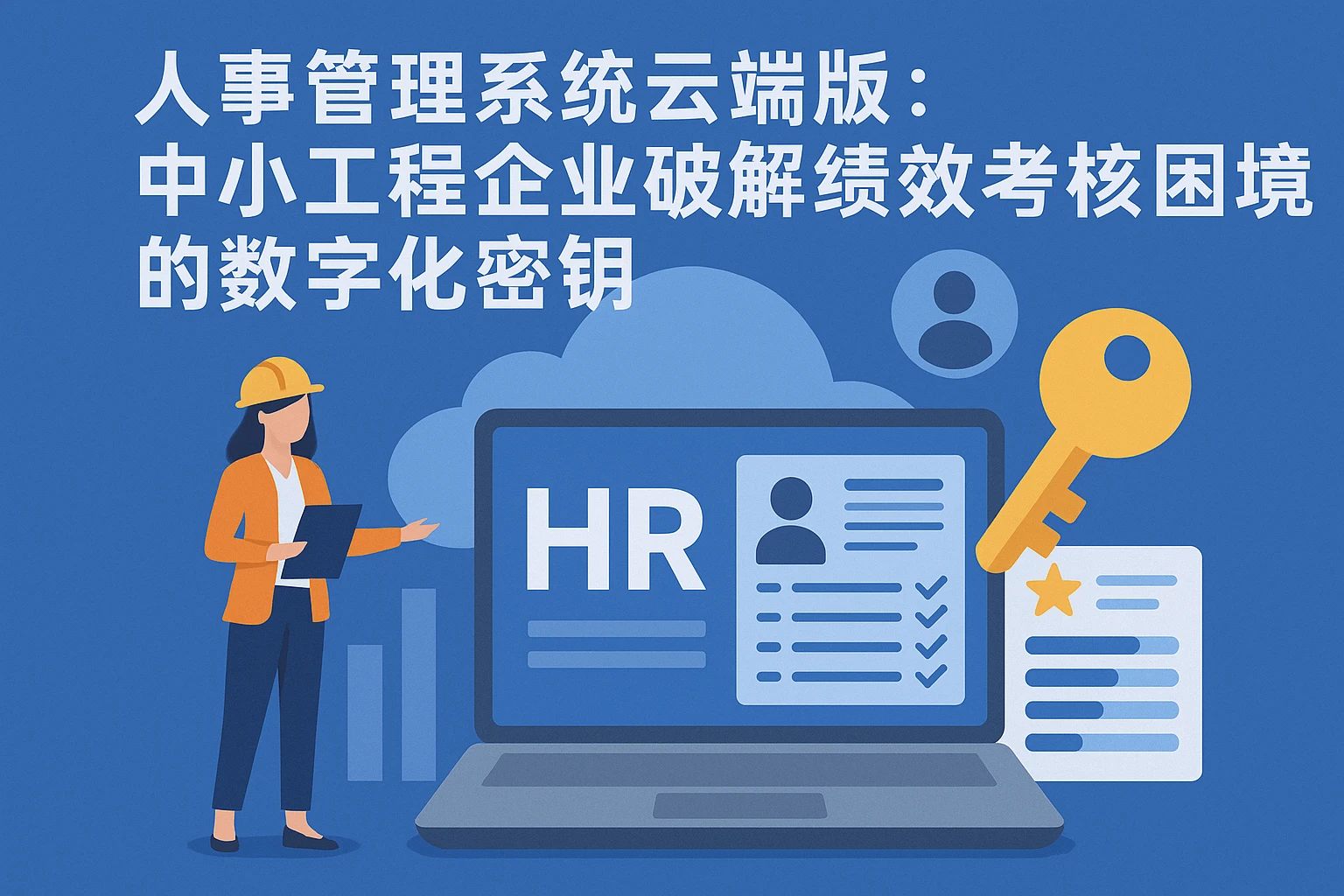 人事管理系统云端版：中小工程企业破解绩效考核困境的数字化密钥