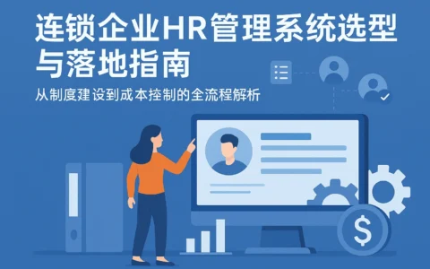 连锁企业HR管理系统选型与落地指南：从制度建设到成本控制的全流程解析