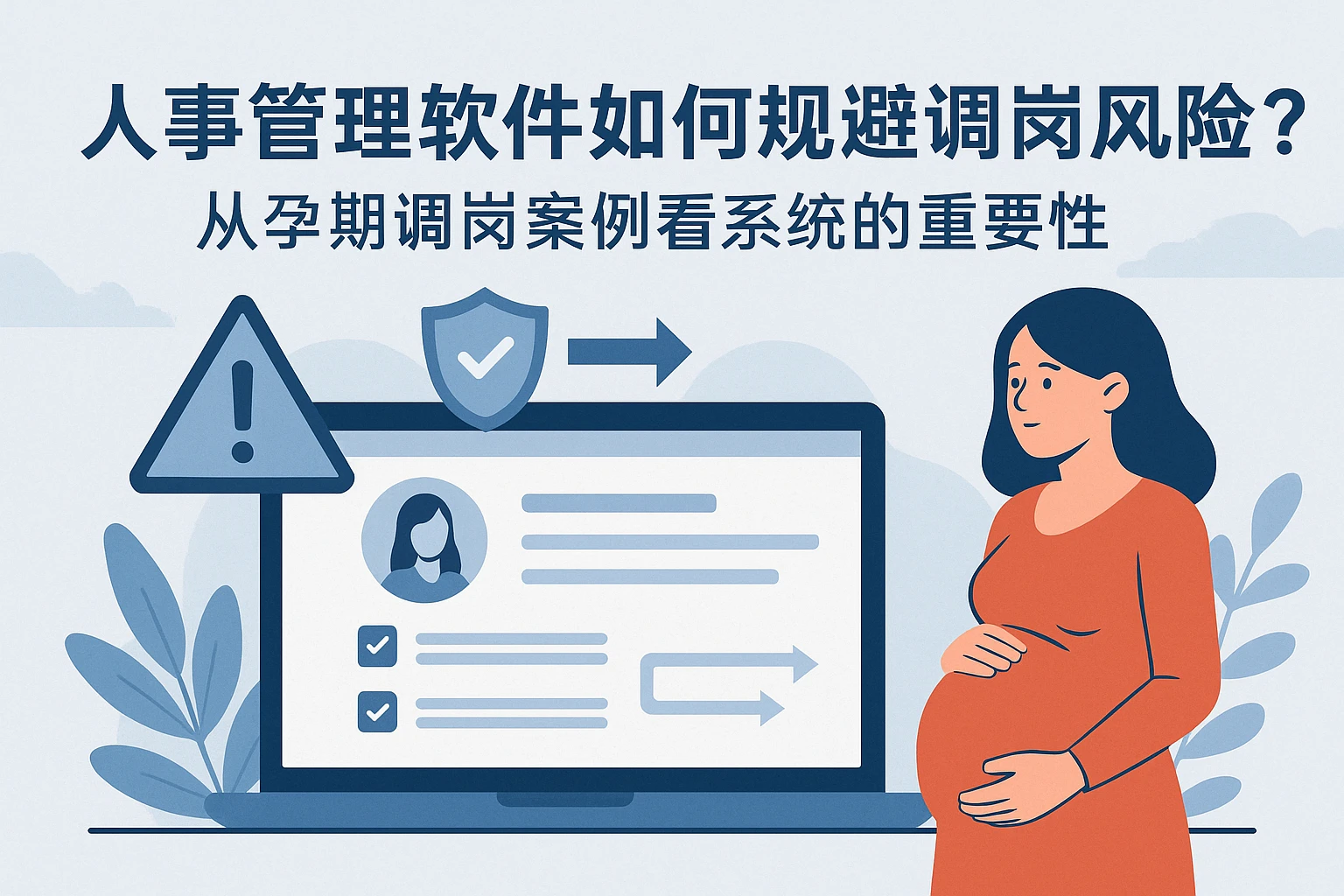人事管理软件如何规避调岗风险？从孕期调岗案例看系统的重要性