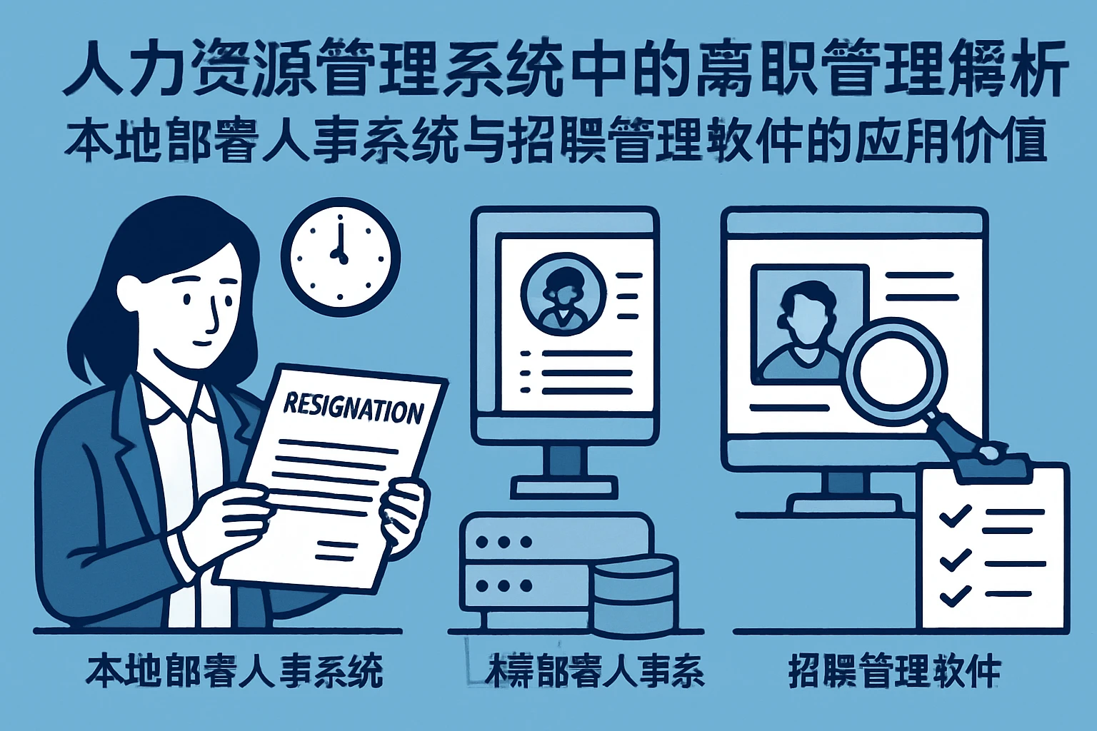 人力资源管理系统中的离职管理解析：本地部署人事系统与招聘管理软件的应用价值