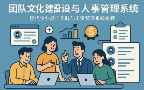 团队文化建设与人事管理系统:现代企业最佳实践与工资管理系统推荐