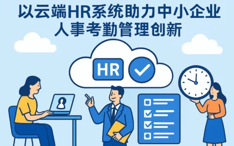 以云端HR系统助力中小企业人事考勤管理创新
