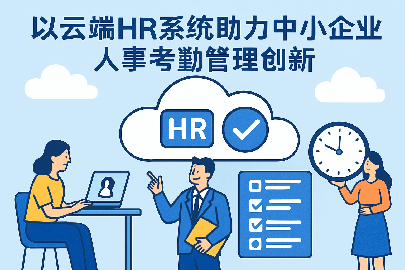 以云端HR系统助力中小企业人事考勤管理创新