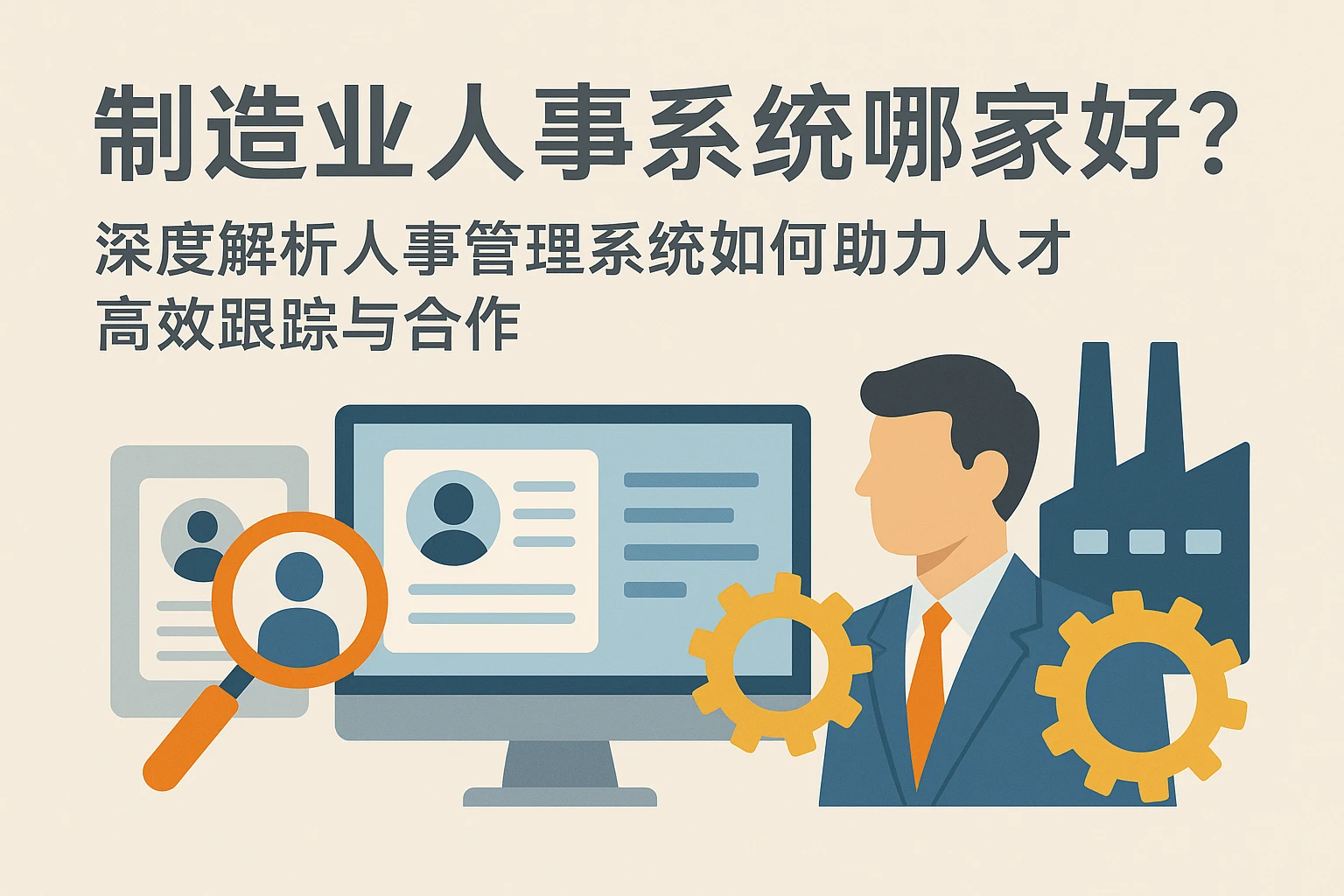制造业人事系统哪家好？深度解析人事管理系统如何助力人才高效跟踪与合作
