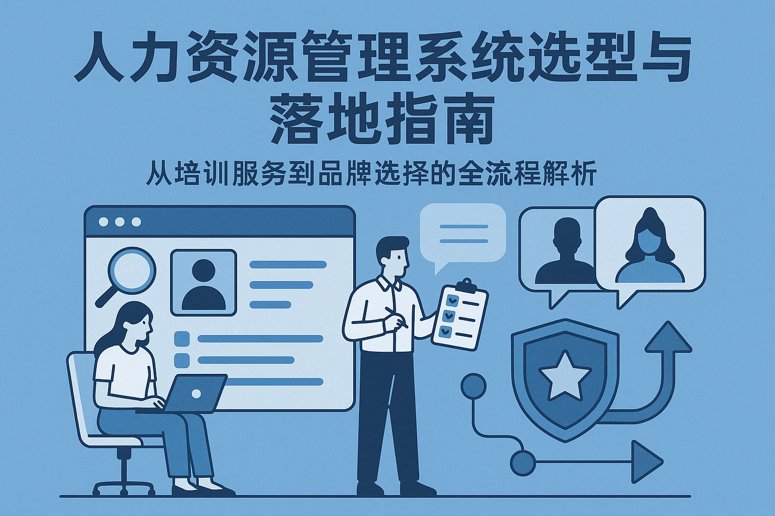 人力资源管理系统选型与落地指南:从培训服务到品牌选择的全流程解析