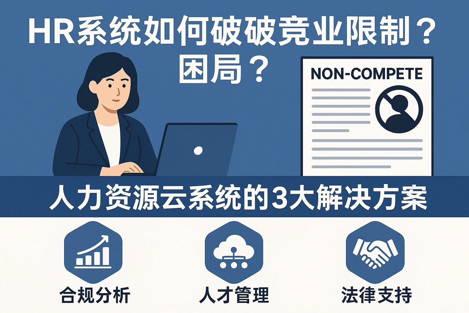 HR系统如何破解竞业限制招聘困局？人力资源云系统的3大解决方案