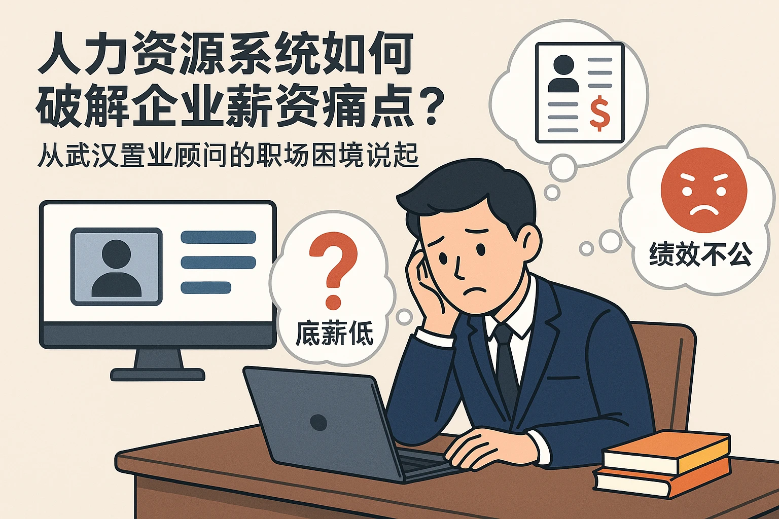 人力资源系统如何破解企业薪资痛点？从武汉置业顾问的职场困境说起