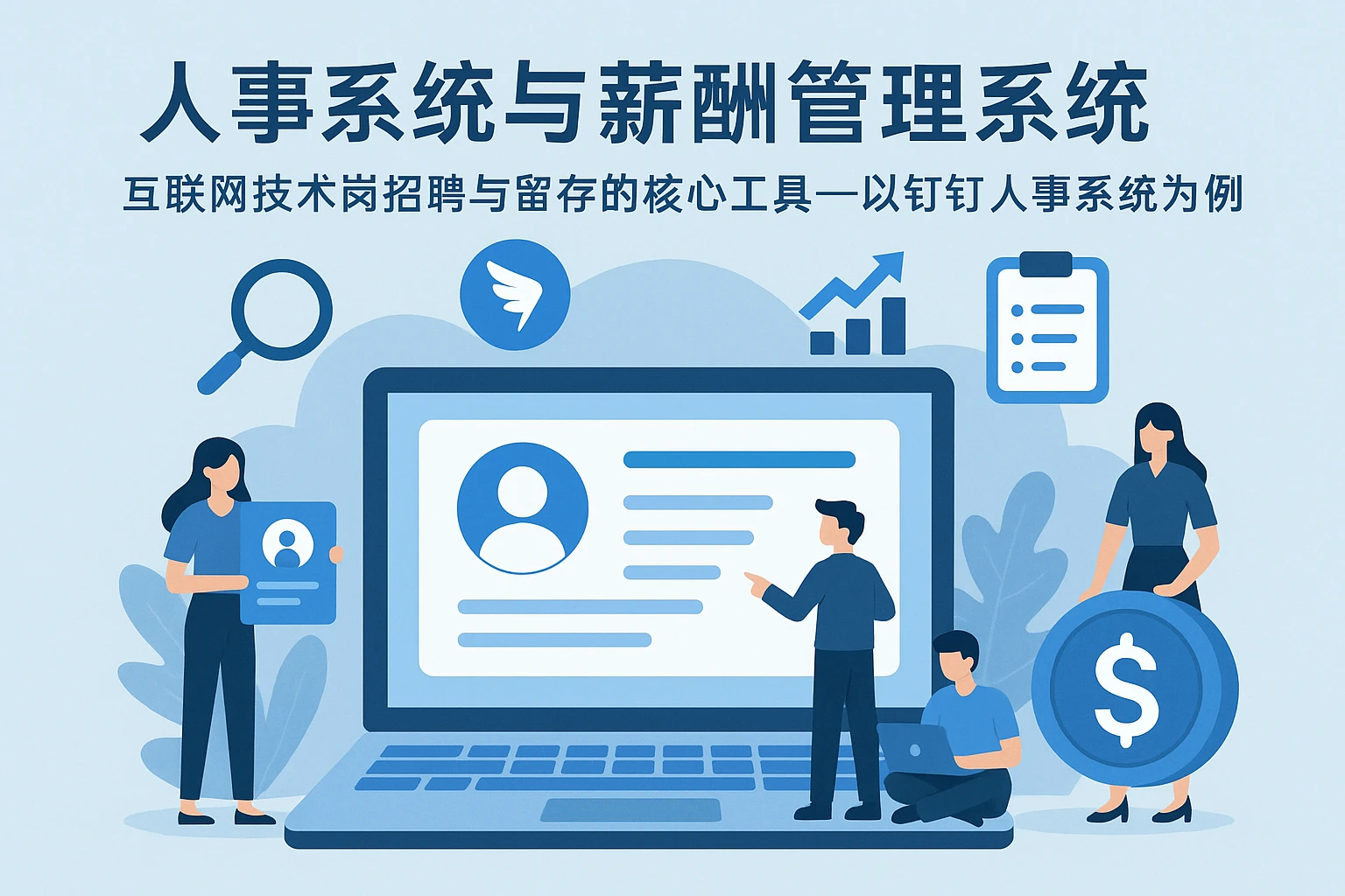 人事系统与薪酬管理系统：互联网技术岗招聘与留存的核心工具——以钉钉人事系统为例