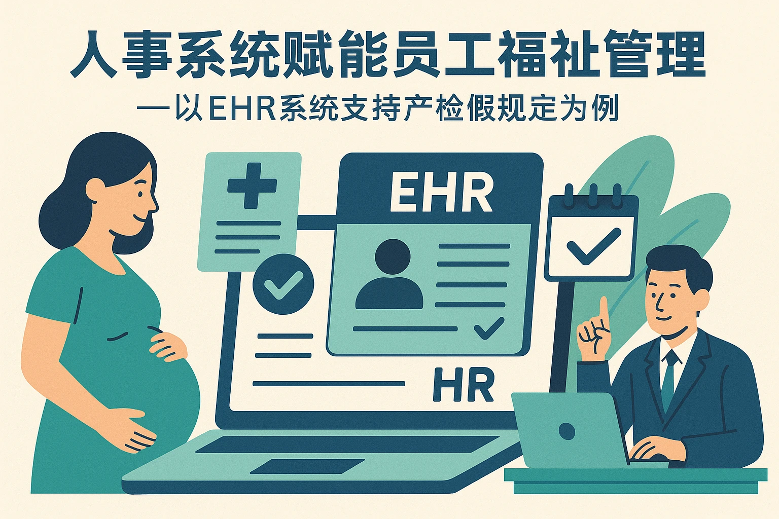 人事系统赋能员工福祉管理——以EHR系统支持产检假规定为例